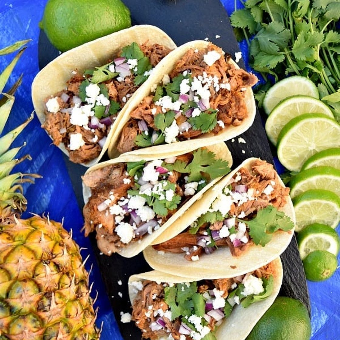 Slow Cooker Chipotle Pineapple Carnitas Recipe