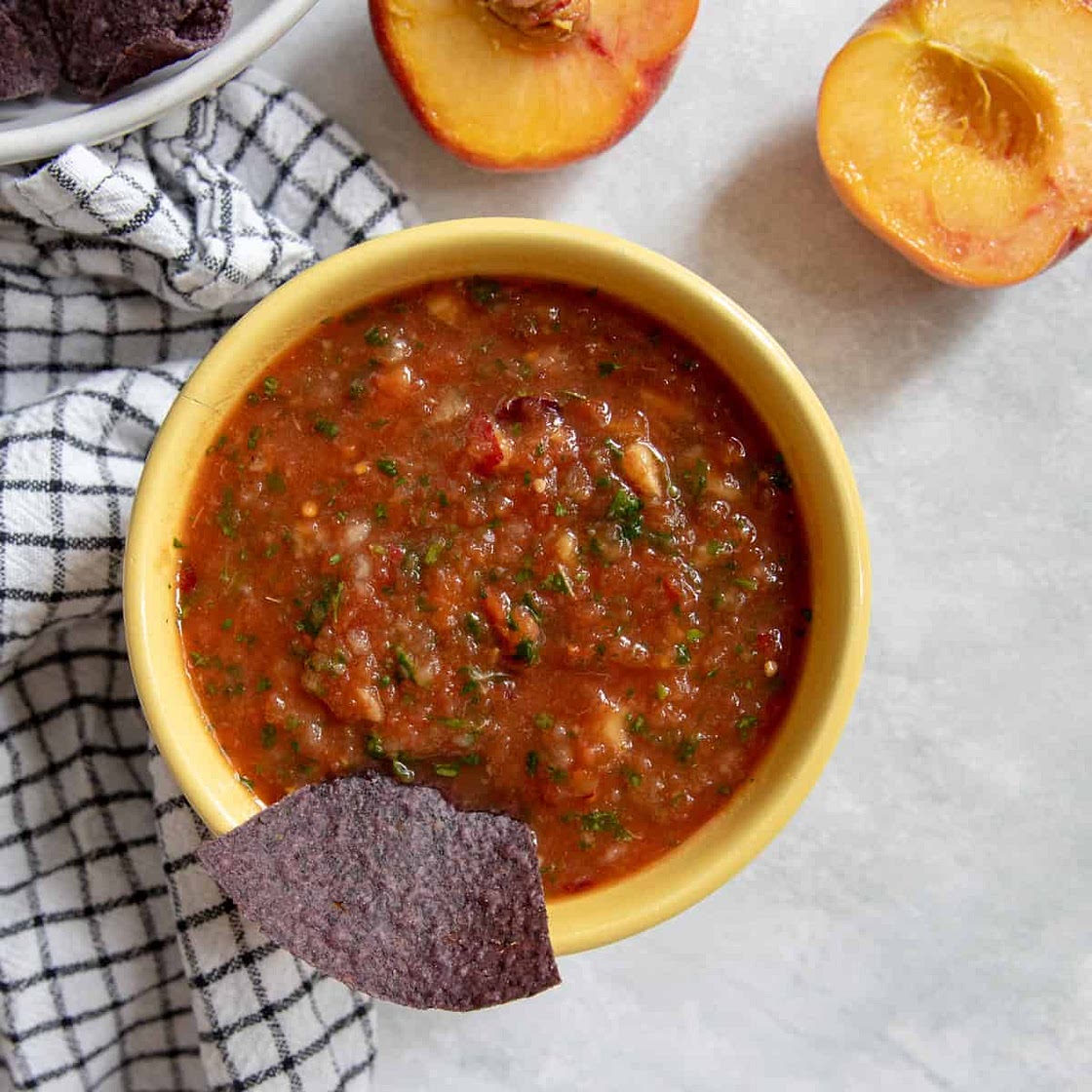 Peach Mango Salsa