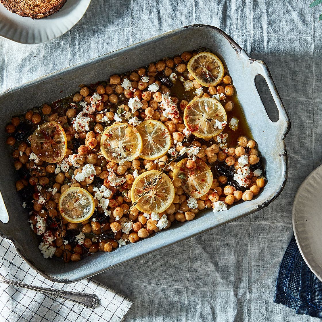 Olive Oil–Braised Chickpeas From Joy the Baker