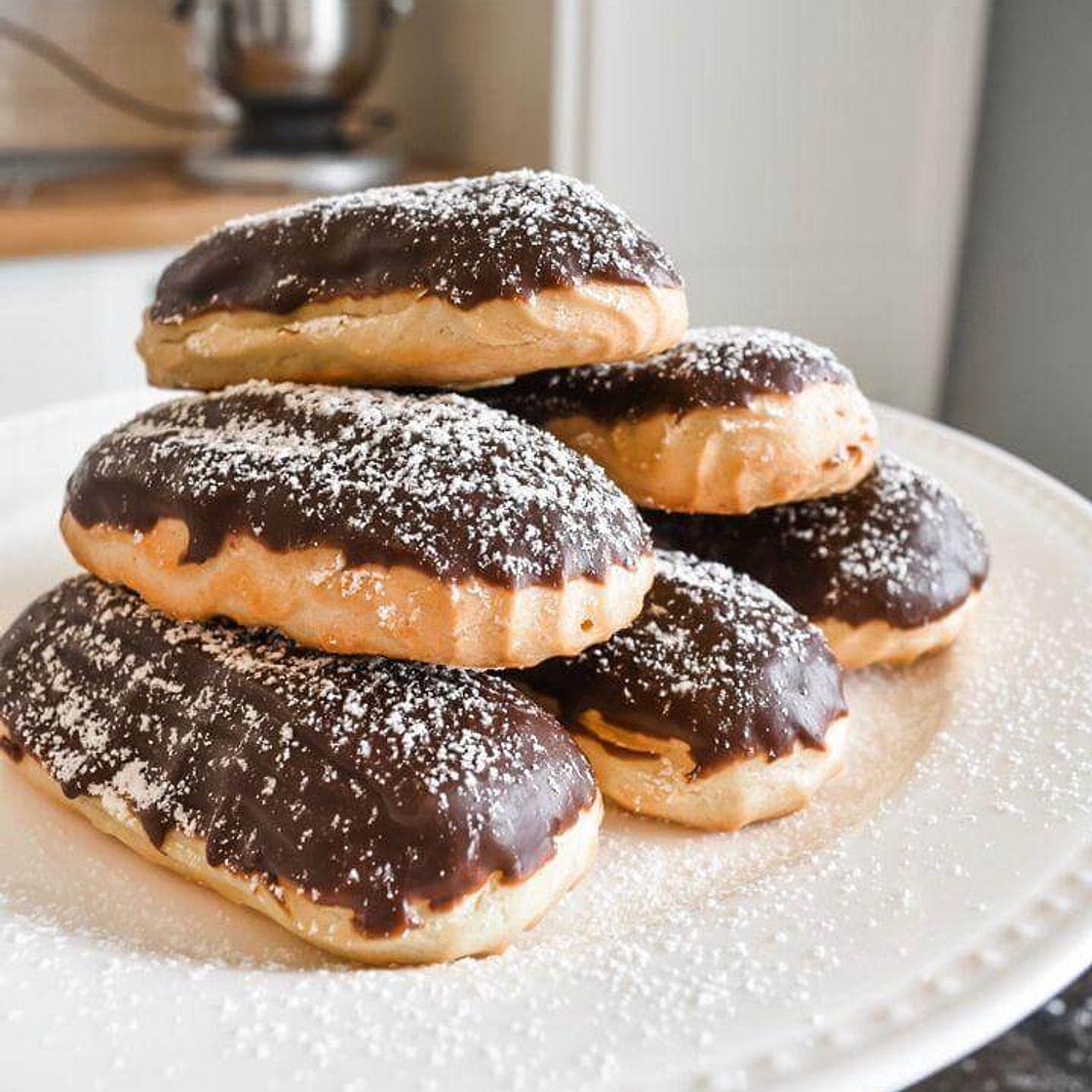 DARK CHOCOLATE ECLAIRS