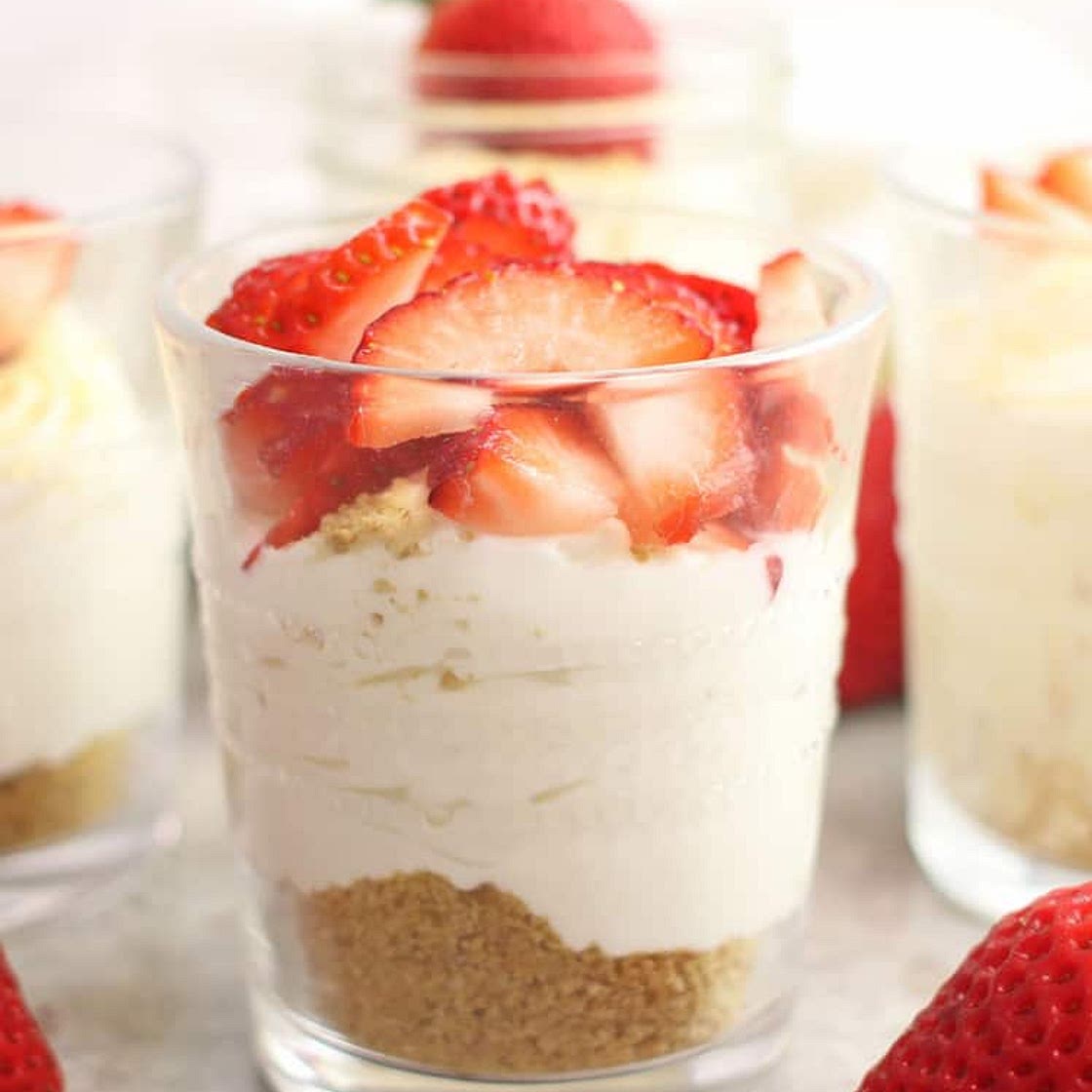 No-Bake Cheesecake Cups Recipe