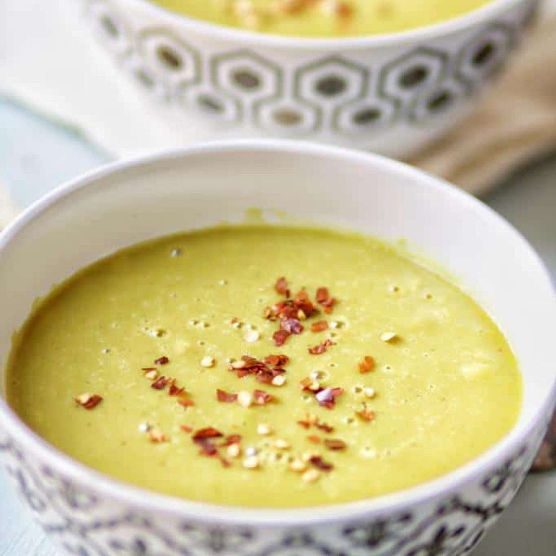 Creamy Instant Pot Red Lentil Soup