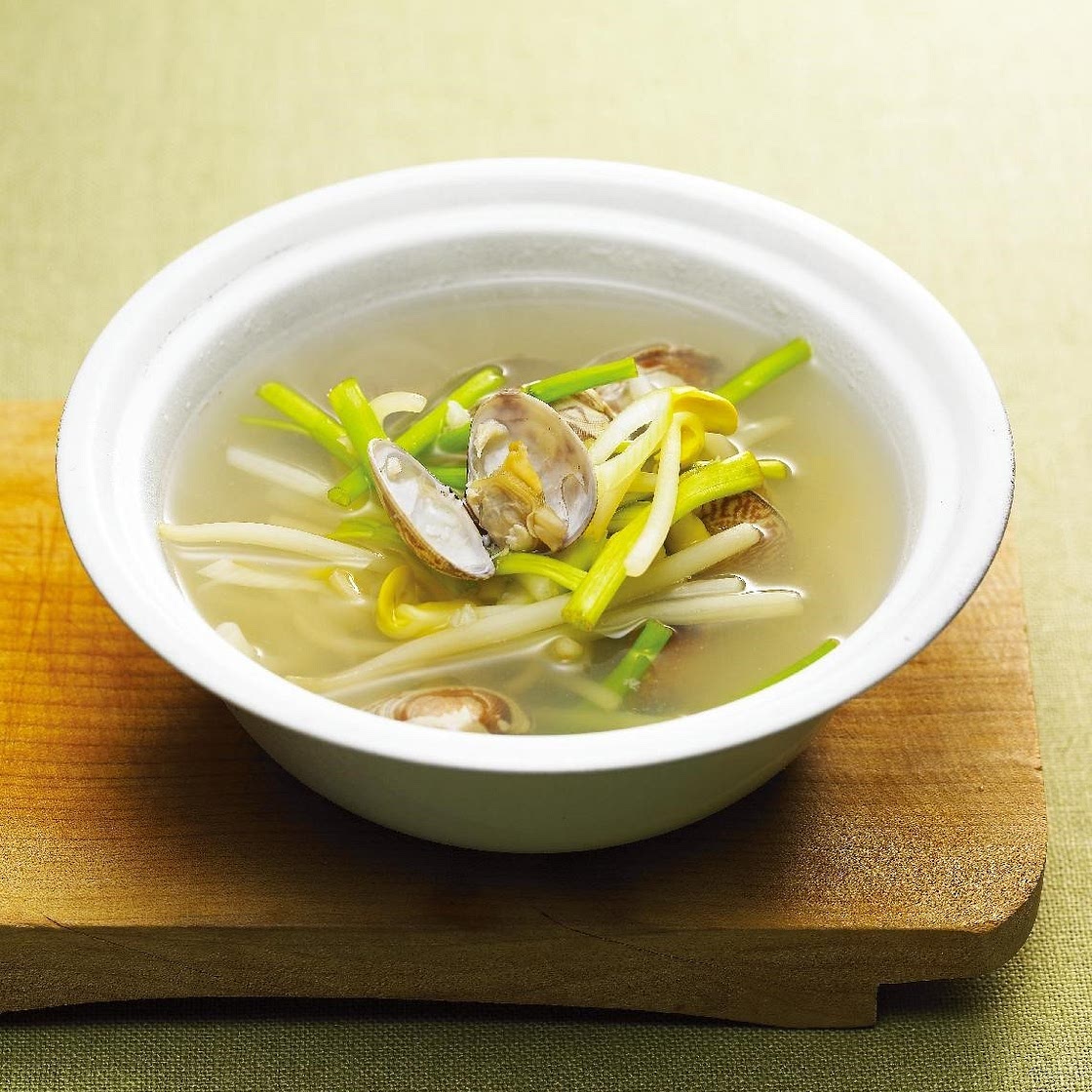 바지락맑은탕 만드는 법