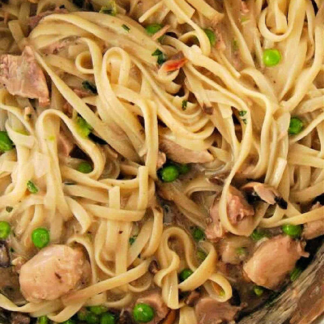 Instant Pot Turkey Tetrazzini