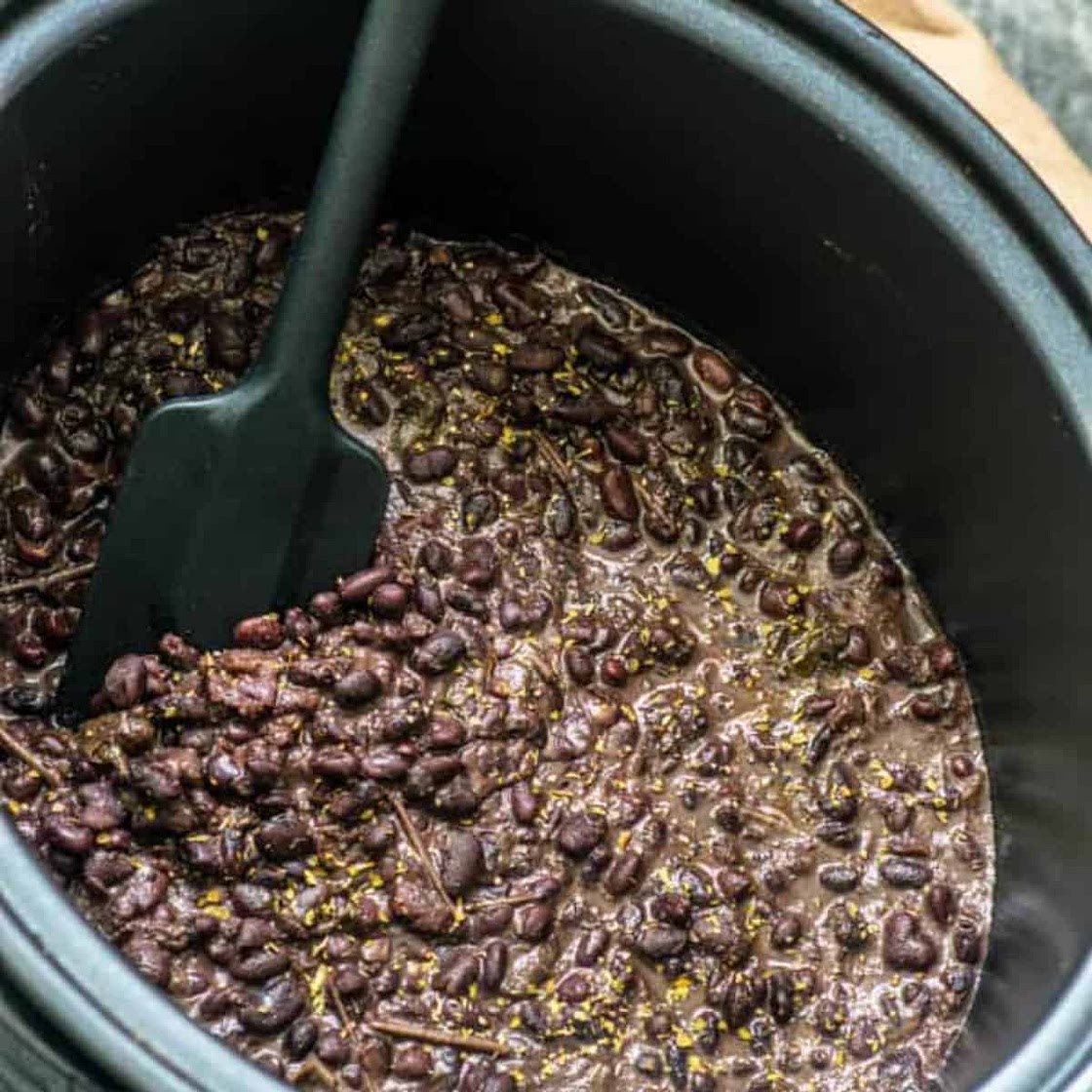 Slow Cooker Cuban Black Beans