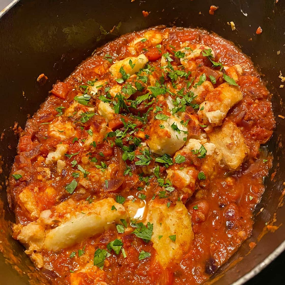 French Monkfish Stew (Lotte à l'Armoricaine)