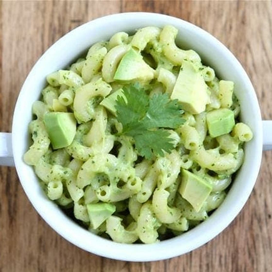 Stovetop Avocado Mac and Cheese