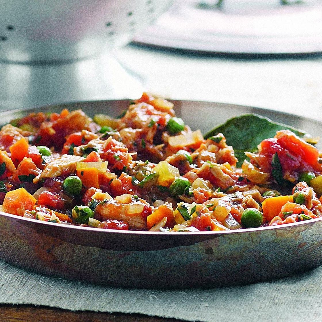 Pappardelle with tuna ragu