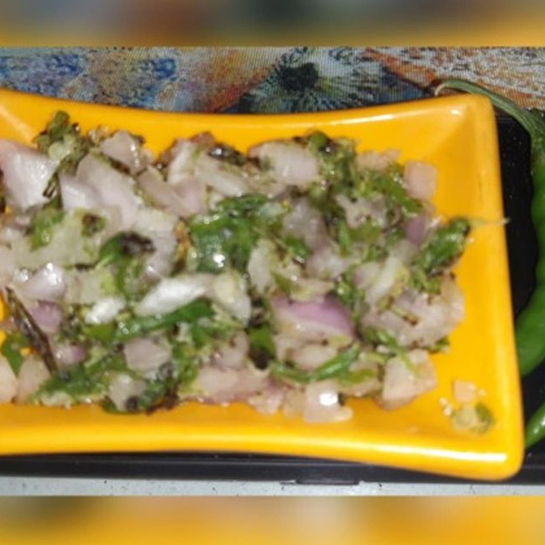 मिजो चिली चटनी (mozo chilli chutney recipe in Hindi)