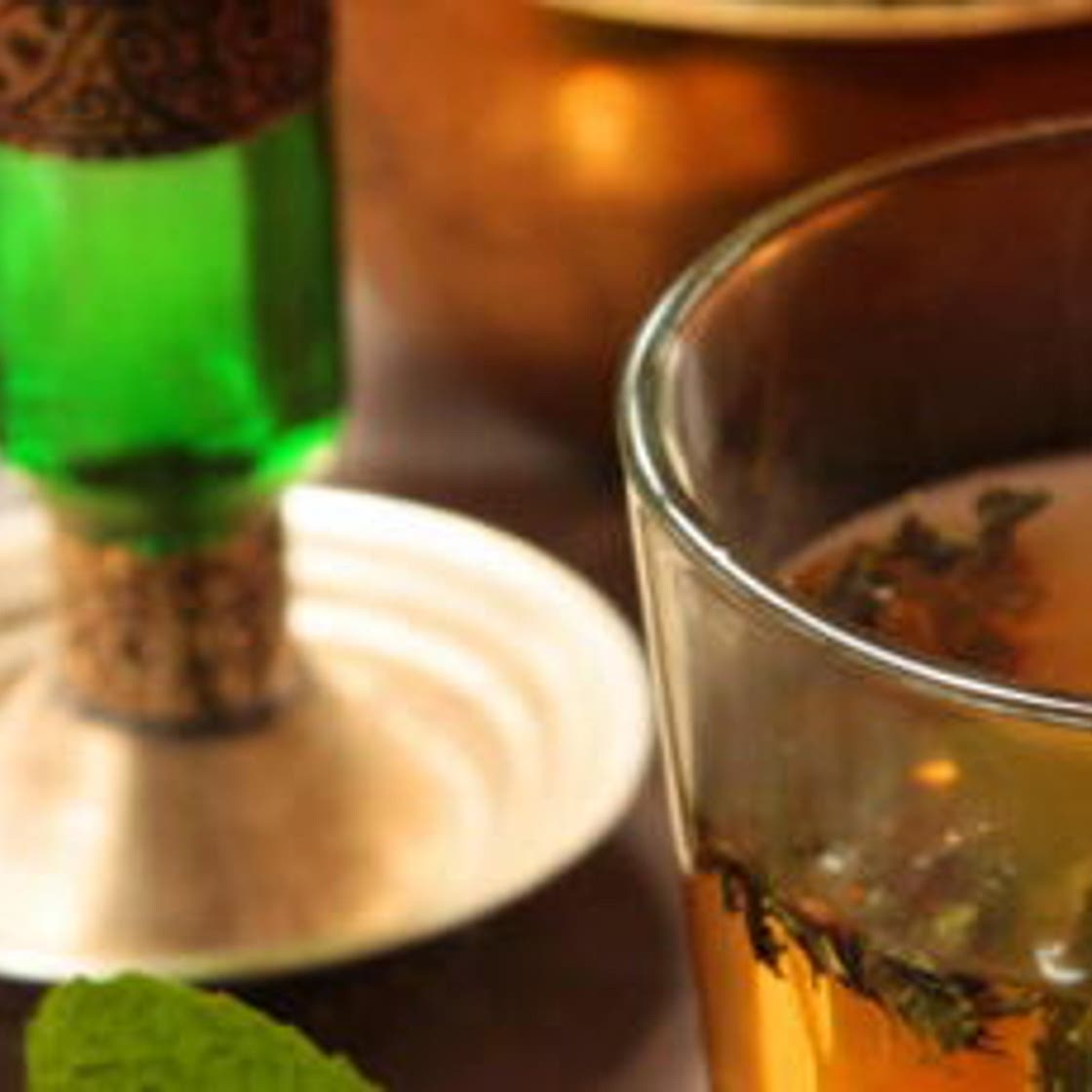 Thé à la menthe et aux épices