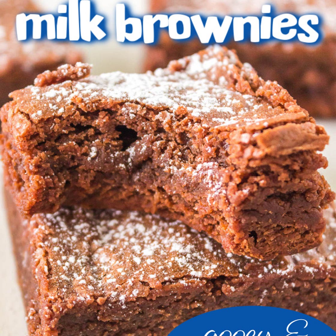 GOOEY CONDENSED MILK BROWNIES