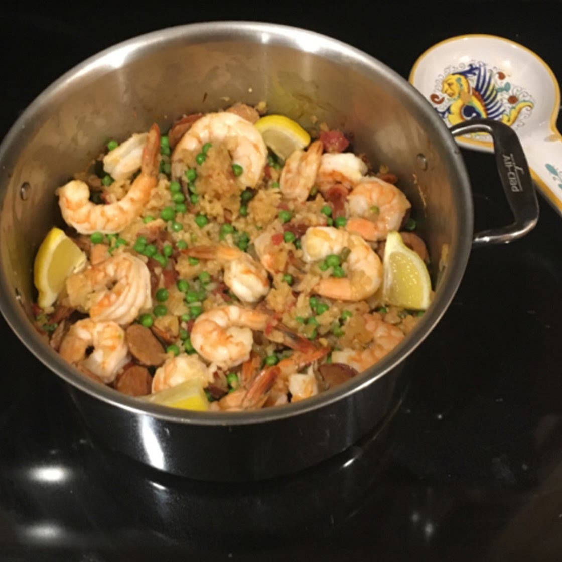 Another Quick Shrimp and Chorizo Paella