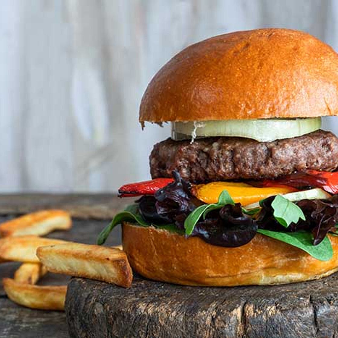 Grilled Venison Burgers