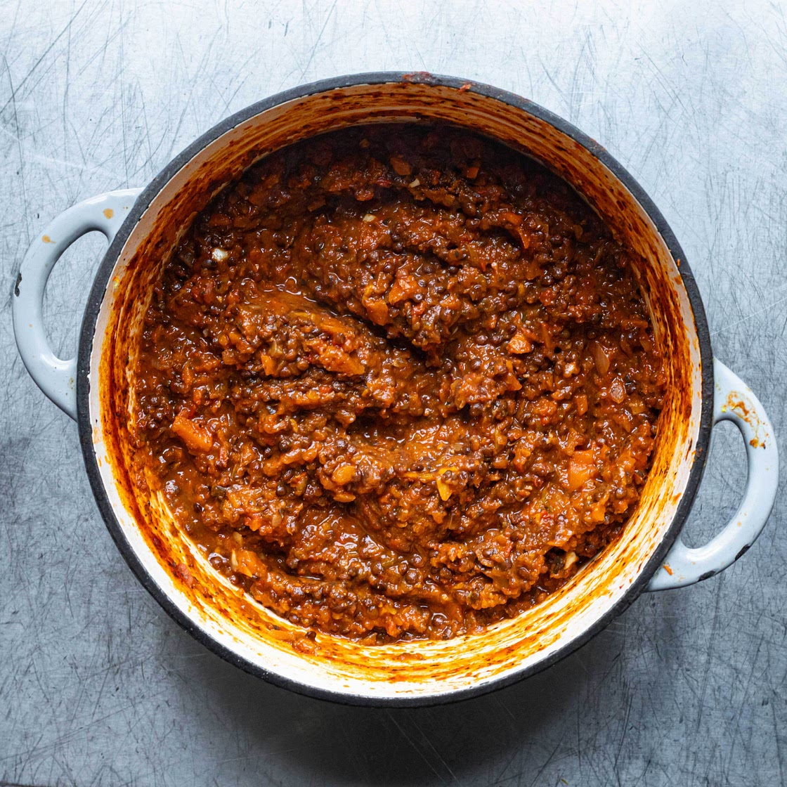 Mushroom & Lentil Ragù