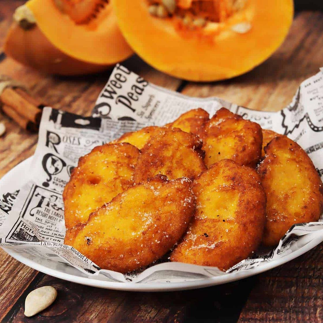 Receta de Frituras de Calabaza