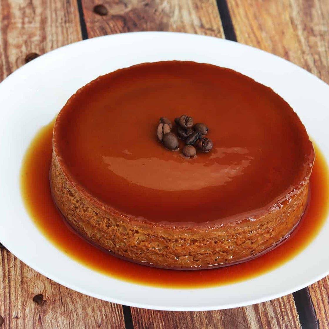 Receta de Flan de Café