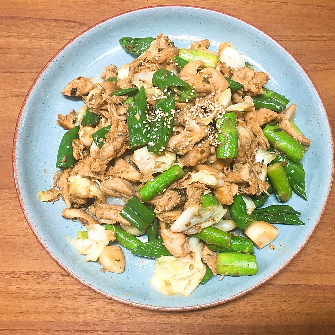 꽈리고추닭고기볶음