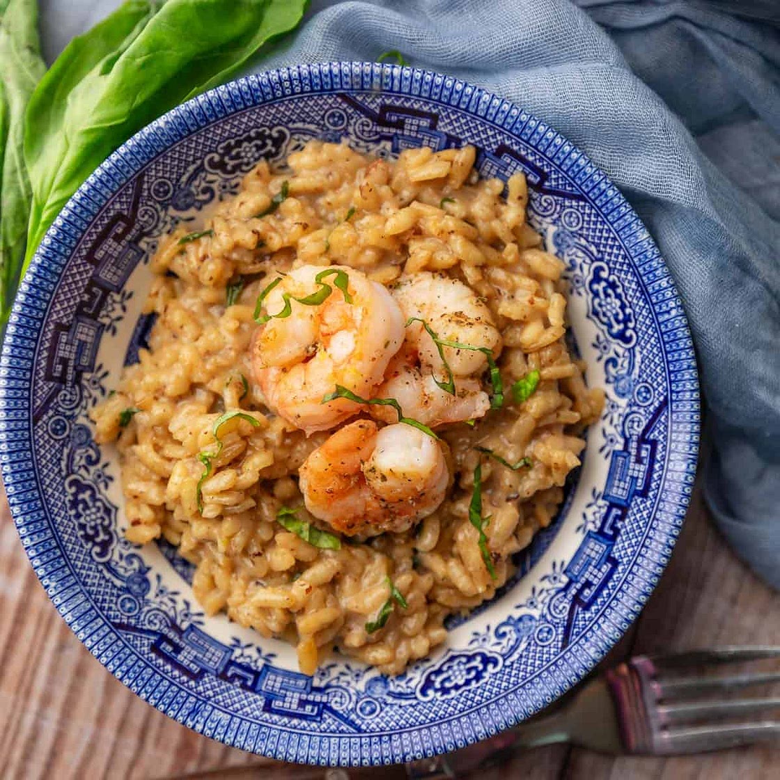 Creamy Shrimp Risotto with Mascarpone