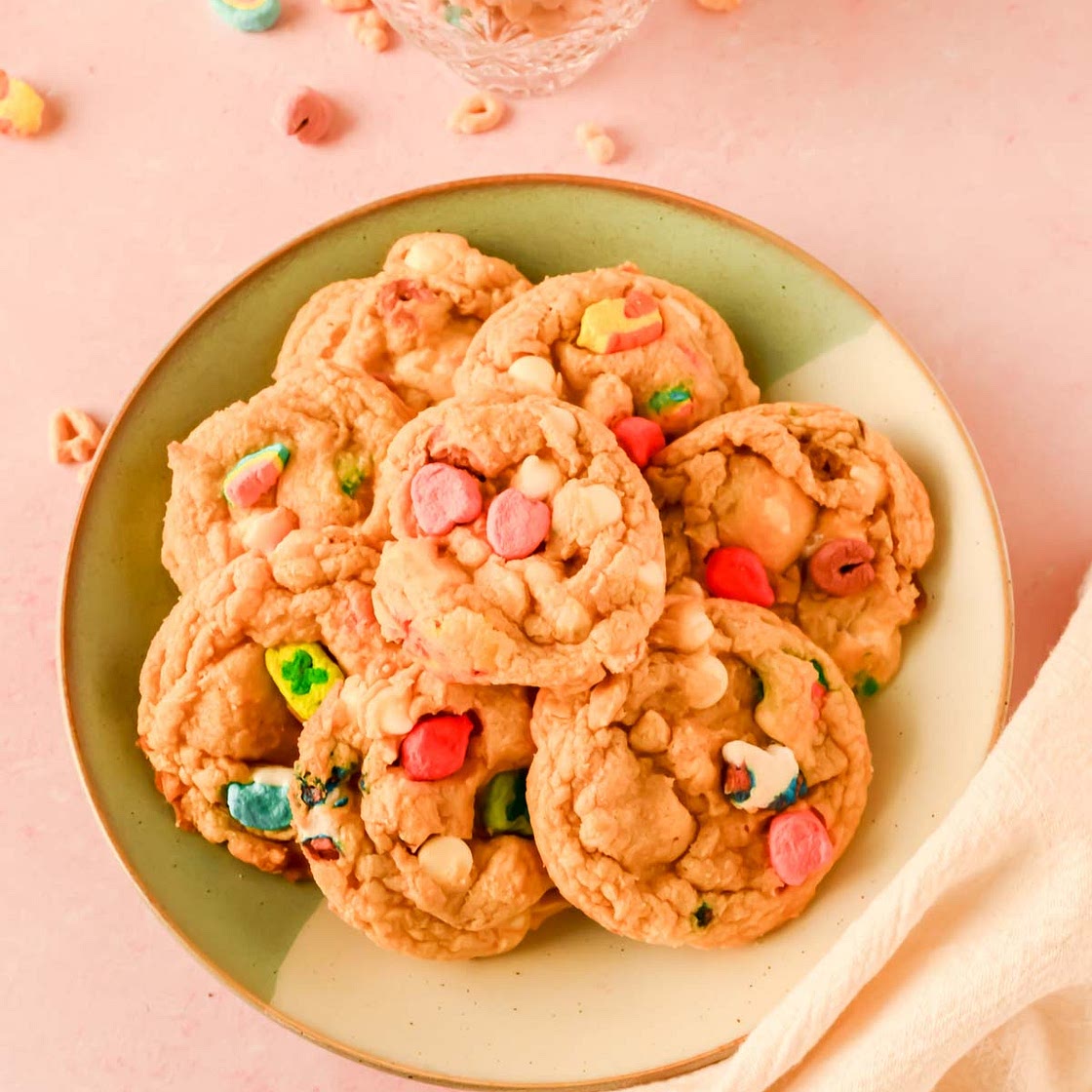 Lucky Charm Sugar Cookies