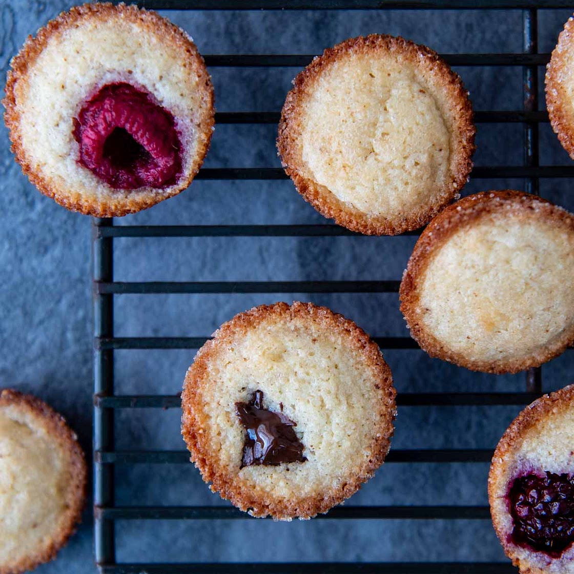 Almond Financiers (Easy French Dessert!)