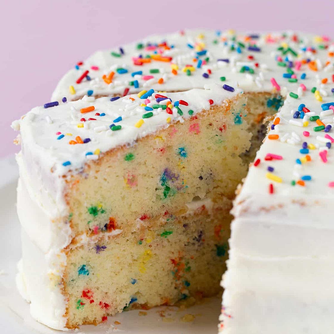 Gluten-Free Confetti Cake