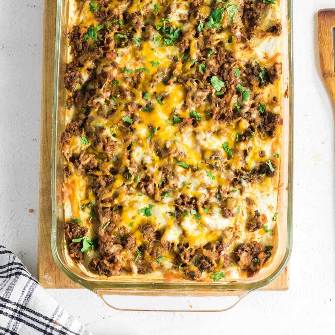 Creamy Burrito Casserole