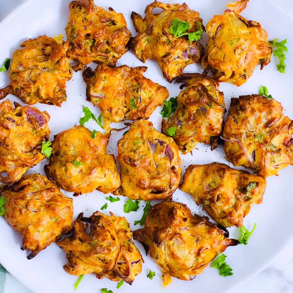 Air Fryer Onion Pakora (Onion Bhajiya)