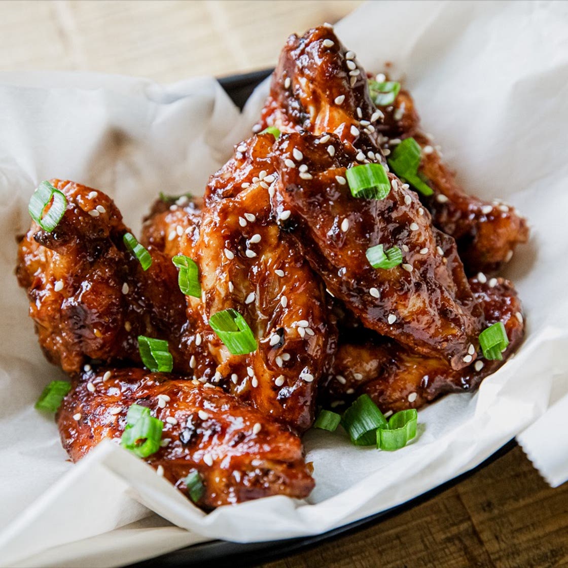 Korean Grilled Chicken Wings