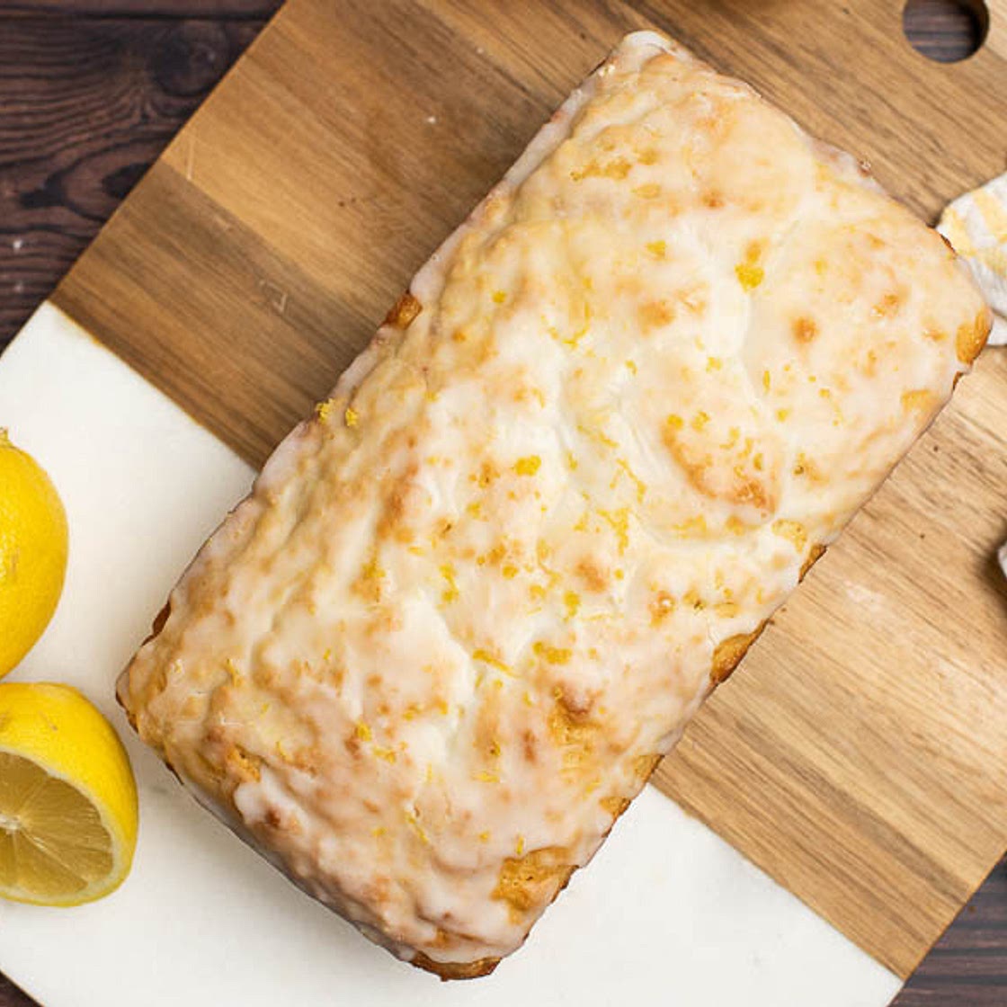 ICED LEMON LOAF HALF POUND CAKE RECIPE