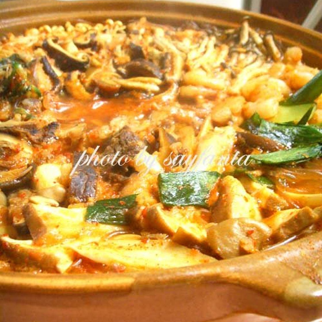 버섯 모듬 전골 