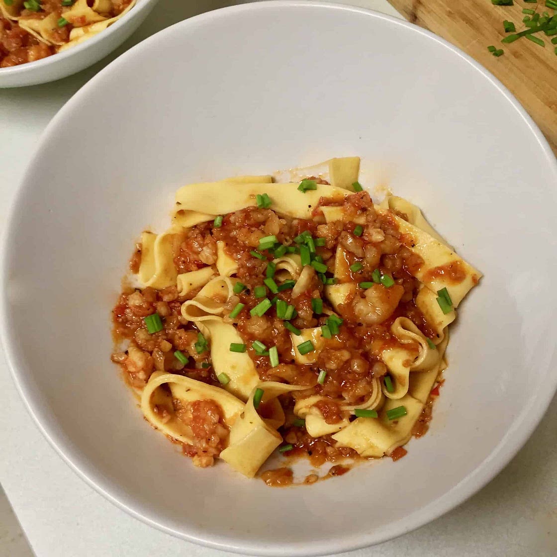 Yotan Ottolenghi's Shrimp Bolognese