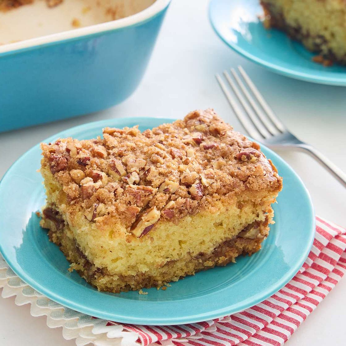 Pecan Sour Cream Coffee Cake