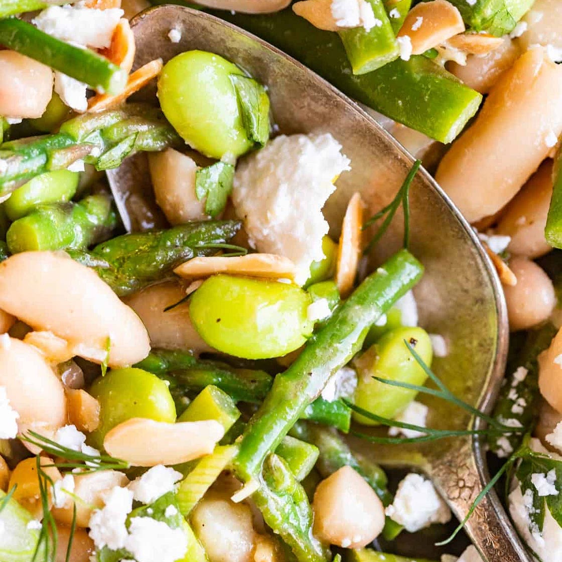 Spring Asparagus Spoon Salad