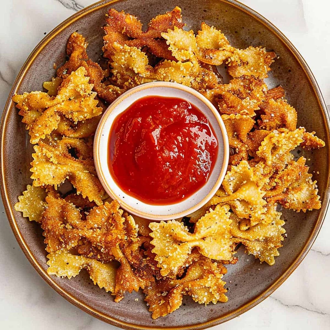 Air Fryer Pasta Chips