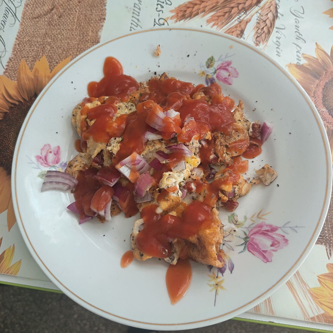 Omelet with Zucchini’s Pulp (Ejjet Kousa ) عجّة الكوسا