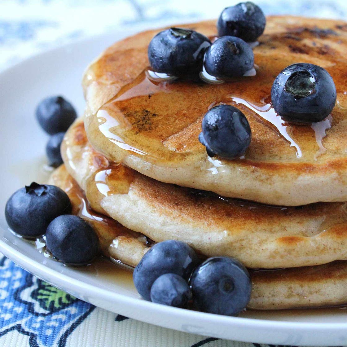 Todd's Famous Blueberry Pancakes
