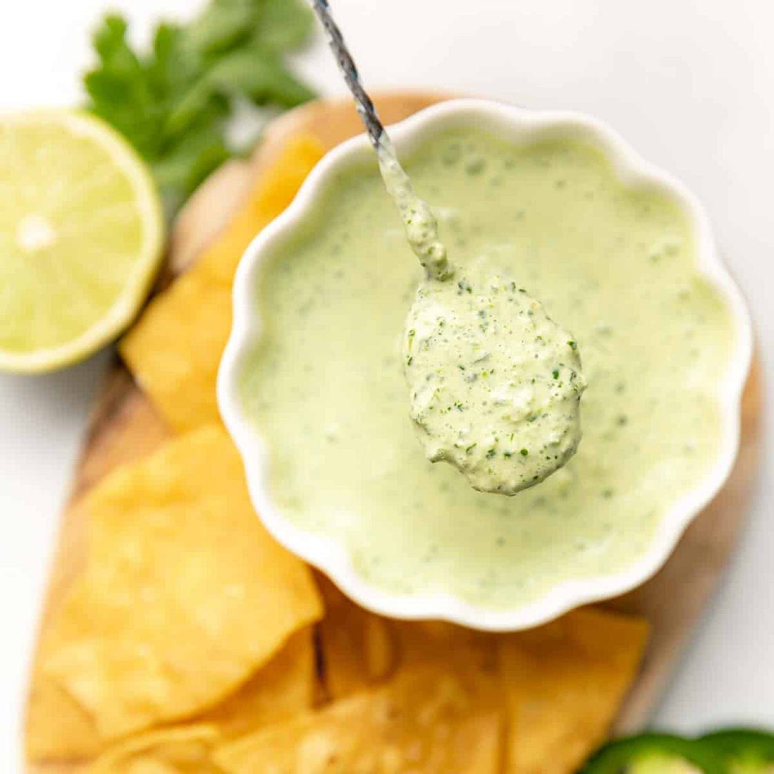Jalapeño Lime Crema