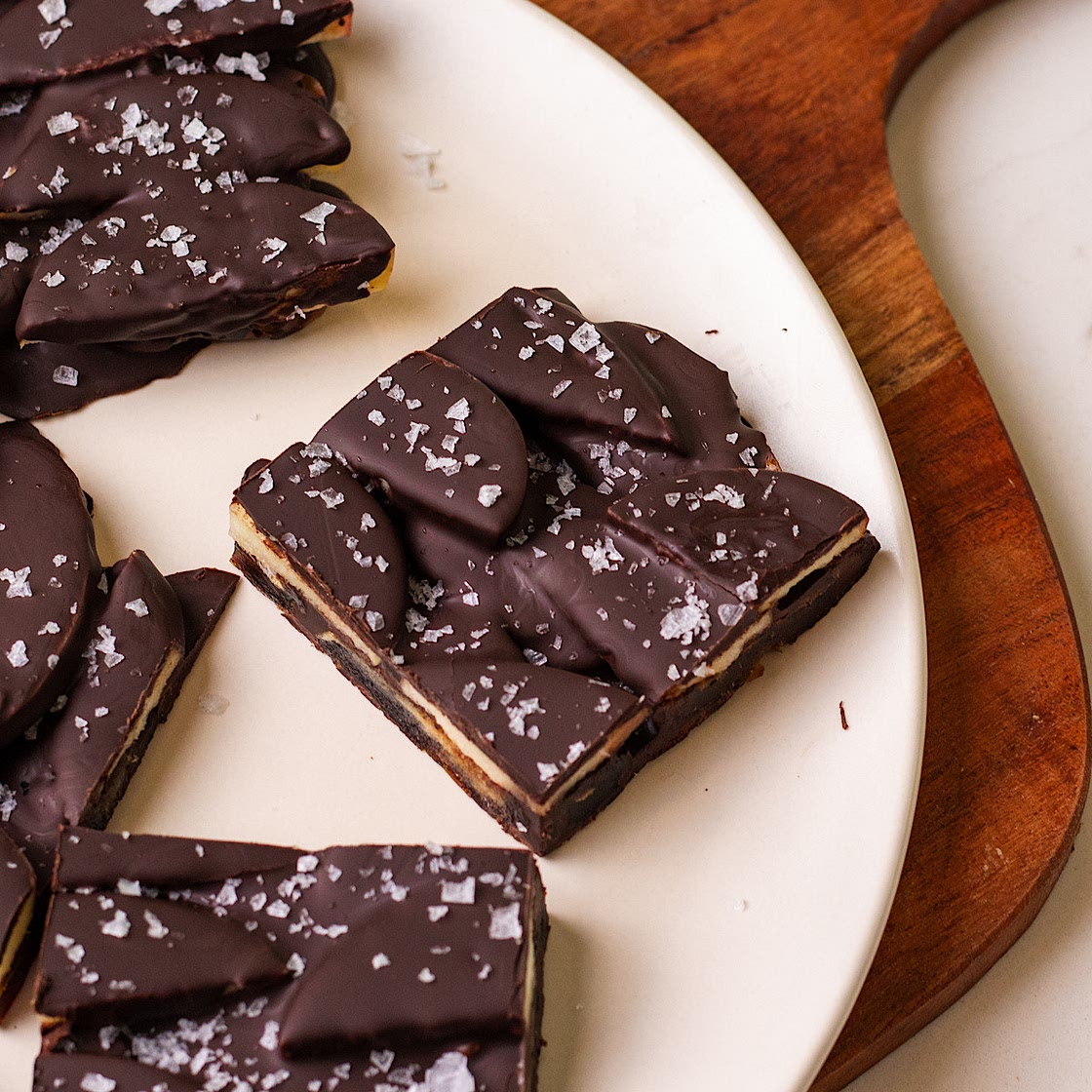 Salted Caramel Apple Date Bark