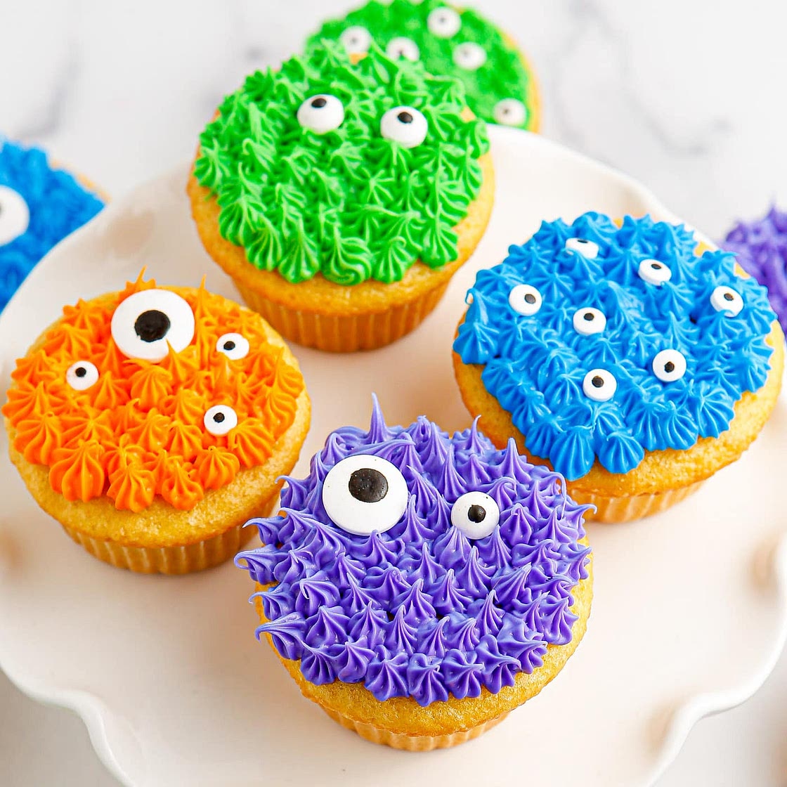 Monster Cupcakes