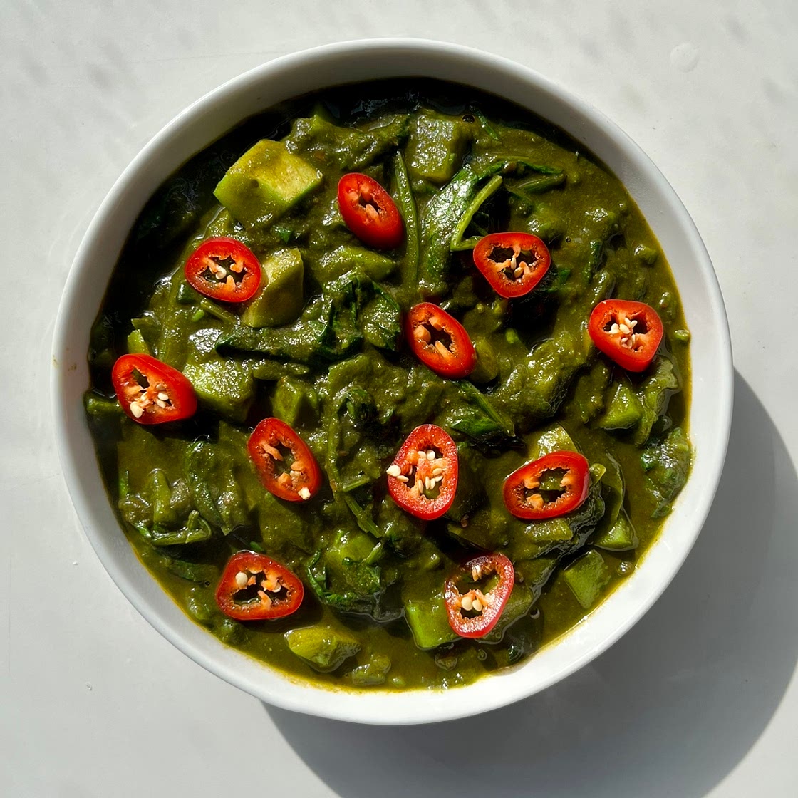 Spinach & Potato Curry (Saag Aloo)