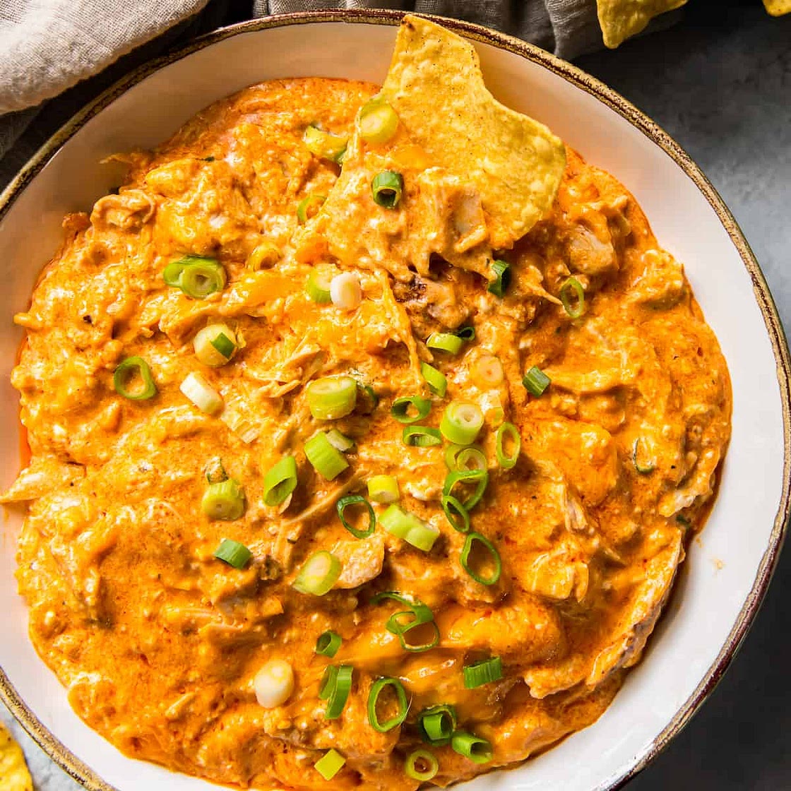Crockpot Buffalo Chicken Dip Recipe