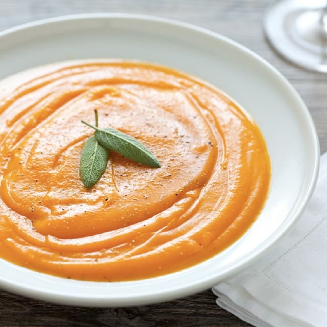 Vellutata di zucca con il Bimby