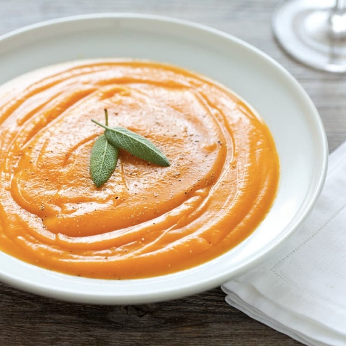 Vellutata di zucca con il Bimby