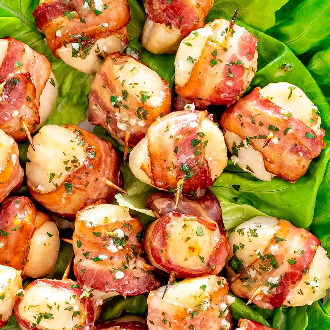Bacon Wrapped Scallops
