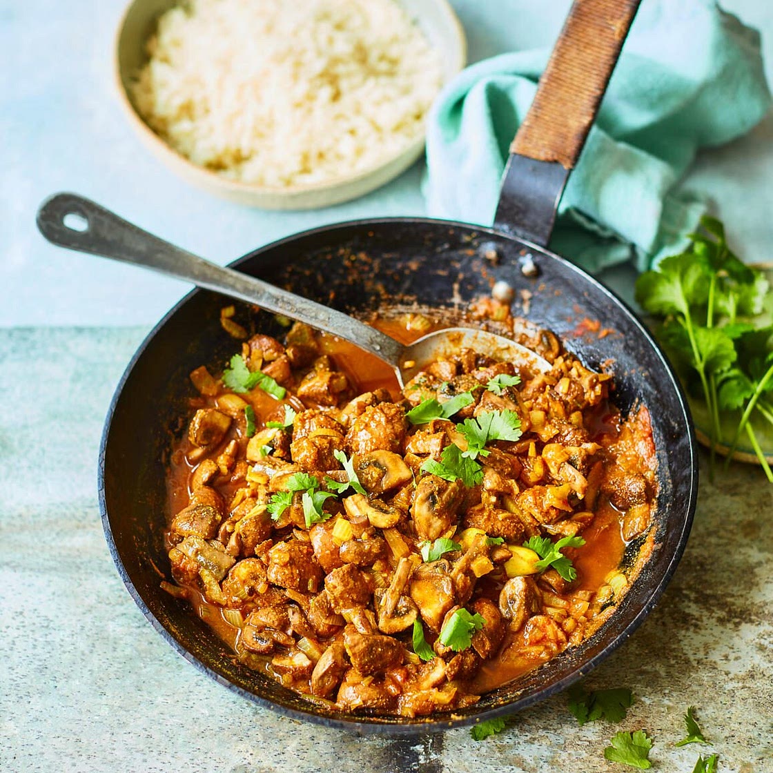 Mushroom bhaji