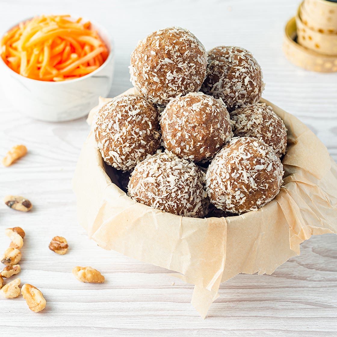 Carrot Cake Energy Balls