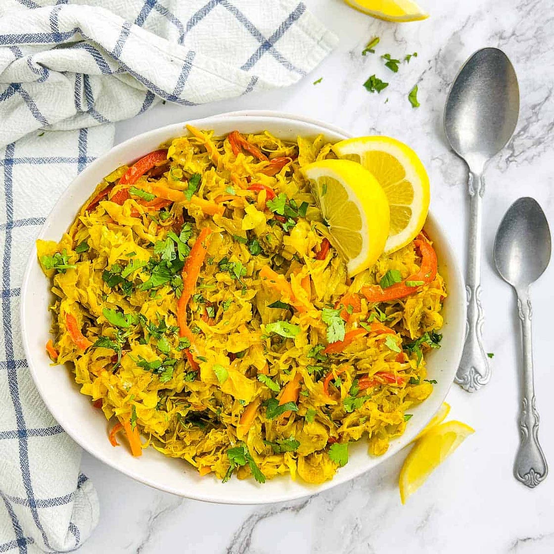 Curried Cabbage Stir Fry