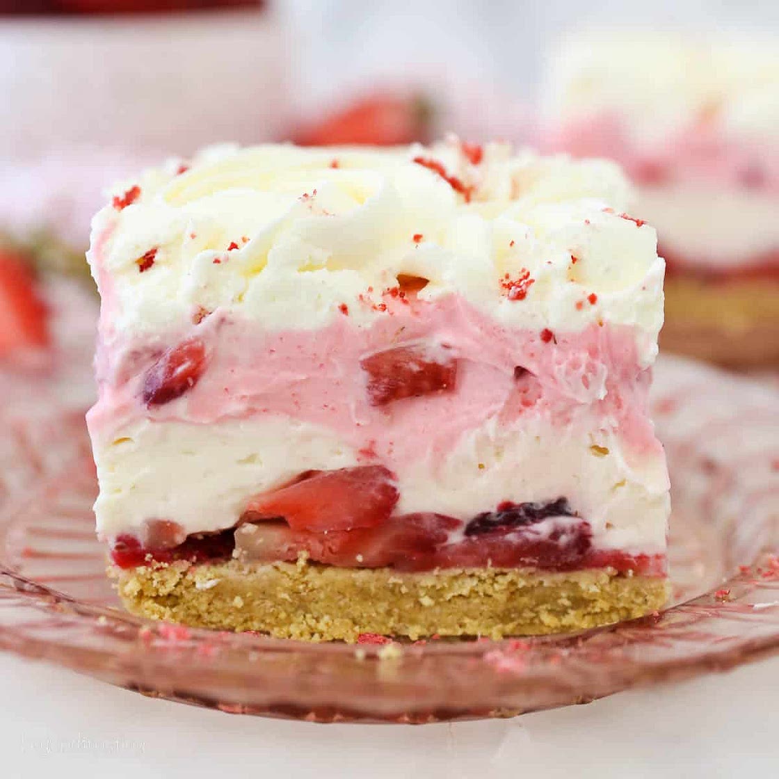 No-Bake Strawberry Delight