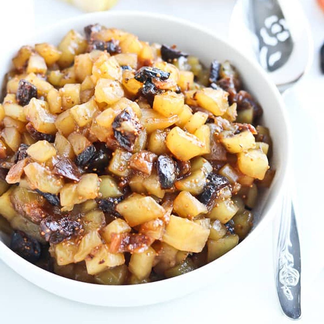 Instant Pot Healthy Apple Fig Compote