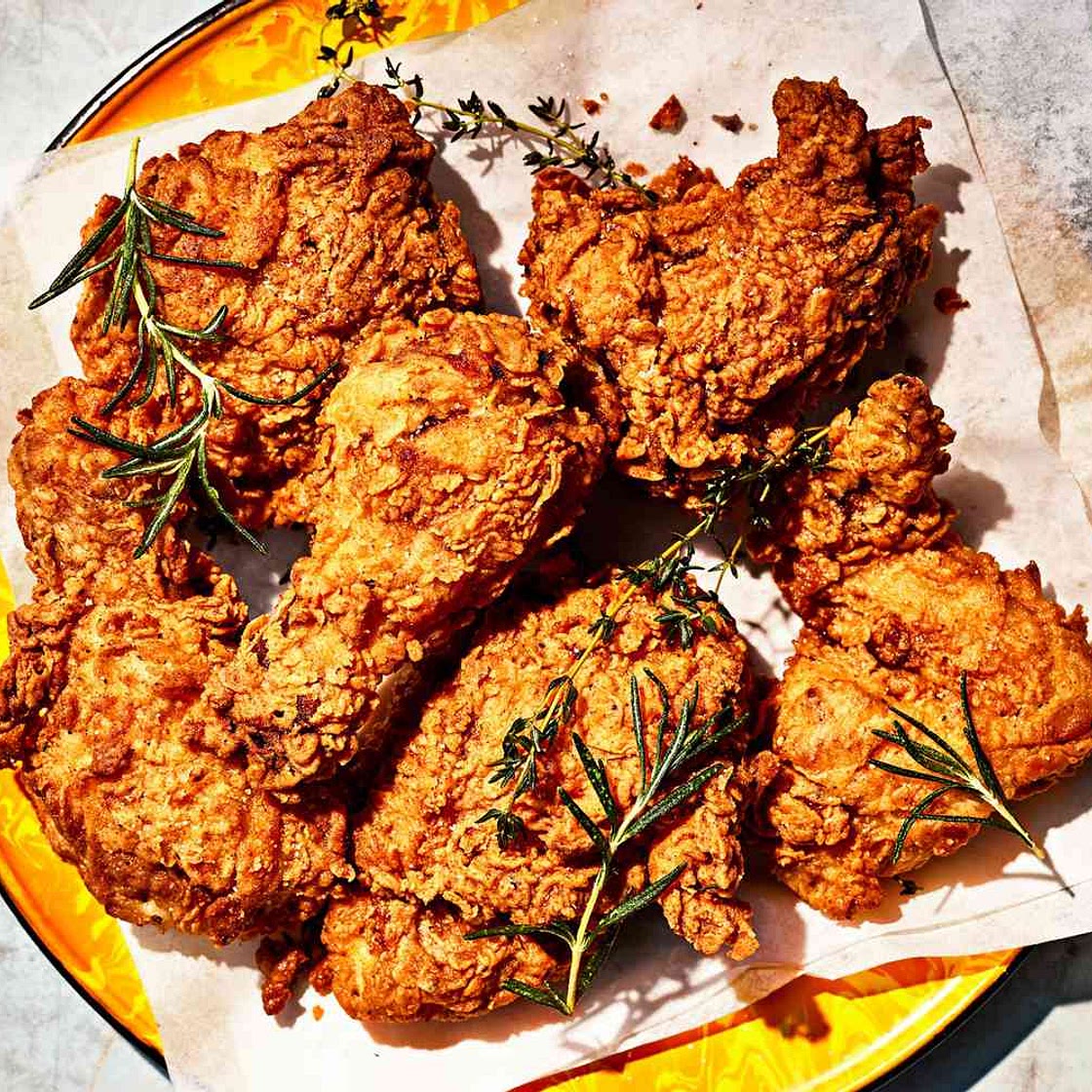 Lemon-Brined Fried Chicken
